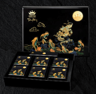 Trăng Vàng Long Ngư Vọng Nguyệt (6 bánh)